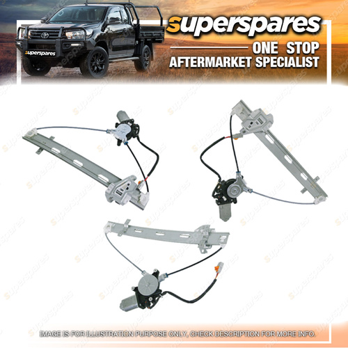 Superspares Right Front Electric Window Regulator for Honda Civic ES SEDAN