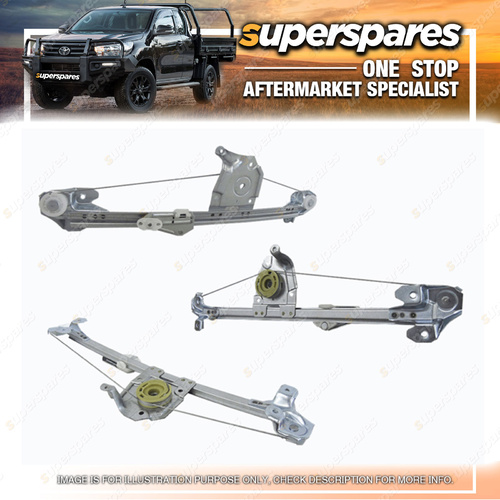 Superspares RH Rear E/ Window Regulator for Holden Astra TS 09/1998-05/2006