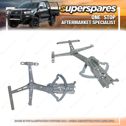 Superspares LH Front Electric Window Regulator Without Motor for Holden Astra AH