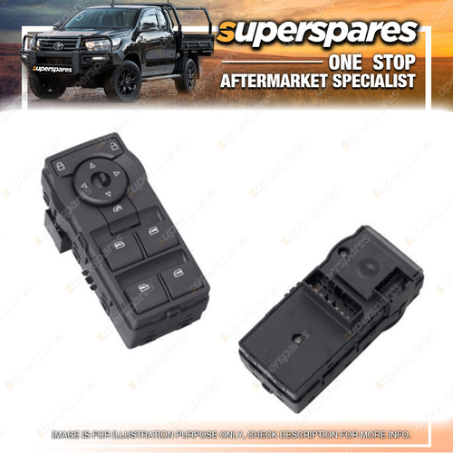 Front Window Switch for Holden Commodore Sedan Wagon VE White Illumination