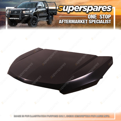 Superspares Bonnet for Holden Colorado RG Without Turbo Hole Without Turbo Hole