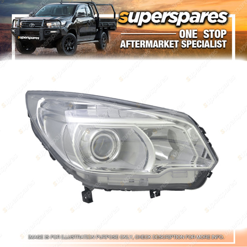 Superspares Right Headlight Projector for Holden Colorado RG LTZ-Z71-STORM