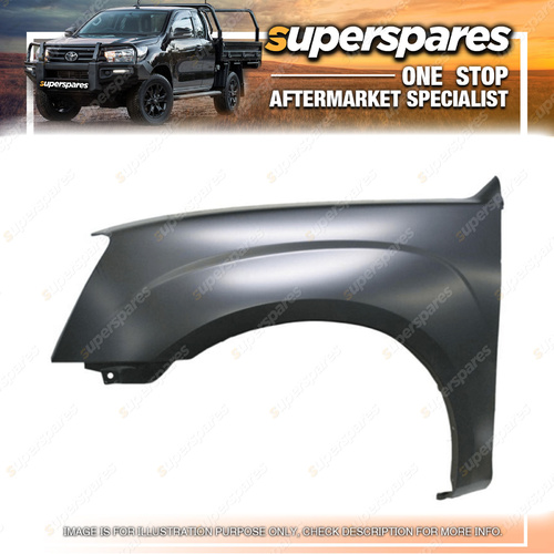 Superspares LH Guard for Holden Rodeo Dual Cab RA Without Blinker & Flare Holes