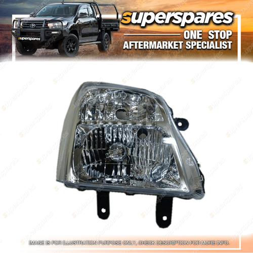 Superspares Right Headlight for Holden Rodeo RA 03/2003-12/2006 Brand New