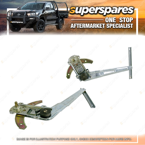 Superspares Right Front Window Regulator for Holden Rodeo TF A 07/1988-02/2003