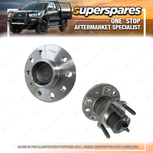 Superspares Rear Wheel Hub With Abs for Holden Astra TS 09/1998-05/2006