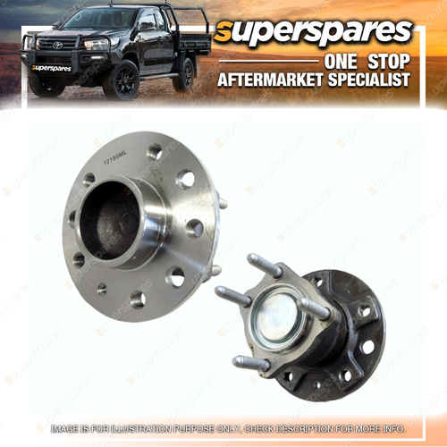 Superspares Rear Wheel Hub for Holden Astra TS Non Abs 09/1998-05/2006