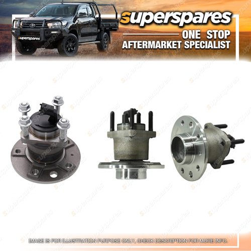 Superspares Rear Wheel Hub With Abs Sensor for Holden Astra AH 09/2004-2010