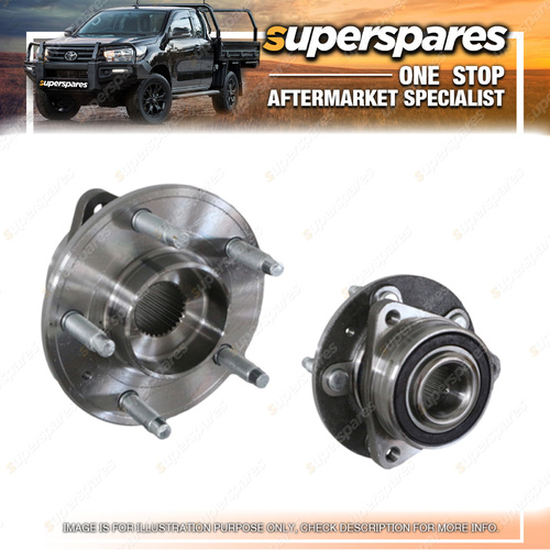 Superspares Front Wheel Hub for Holden Cruze 1.6T 2.0Dt JG JH 5 Bolts 115Mm