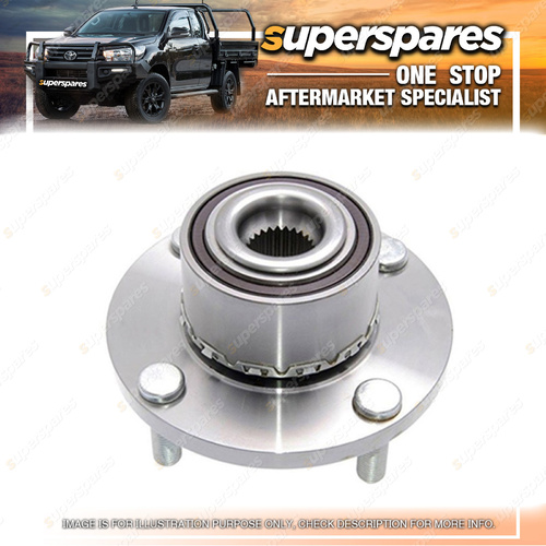 Superspares Front Wheel Hub for Mitsubishi Colt RG RZ 10/2004-2006 Brand New