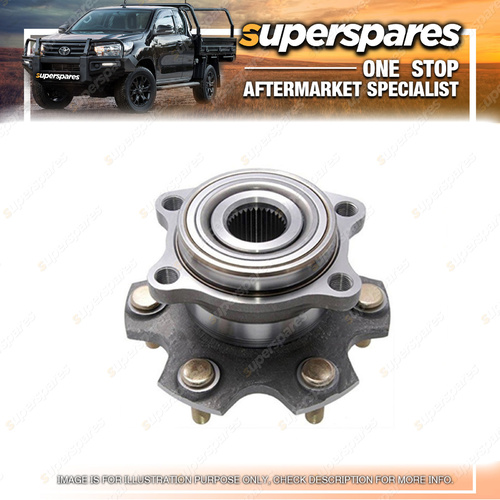 Superspares Rear Wheel Hub Bearing for Mitsubishi Pajero NS NT NW NX 2006-2018