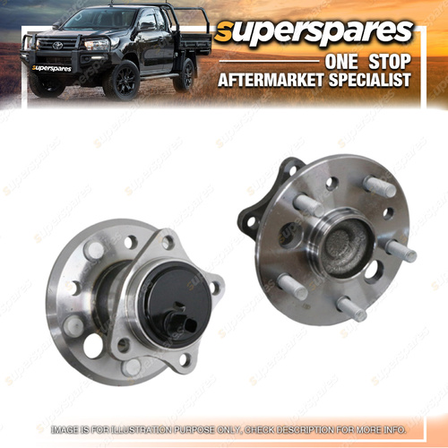 Superspares Right Rear Wheel Hub With Abs for Toyota Camry ASV50 12/2011-ONWARDS