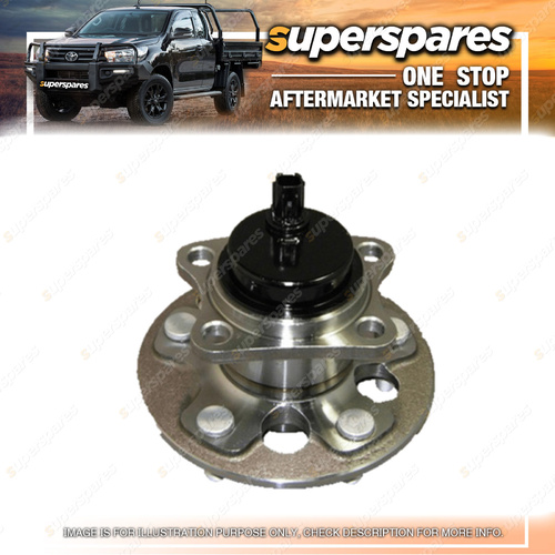 Superspares Rear Wheel Hub for Toyota Corolla ZRE152 05/2007-12/2012