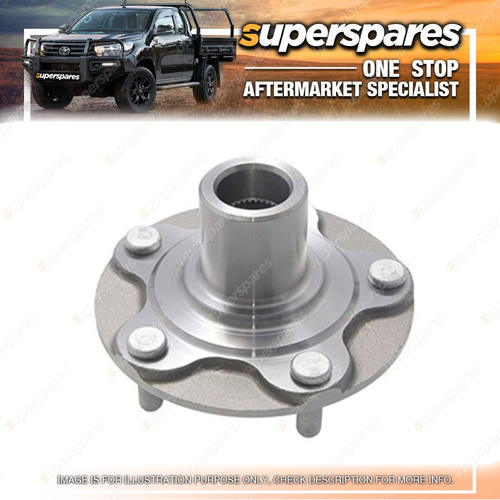 Superspares Front Wheel Hub Without Bearing for Toyota Landcruiser 200 SERIES