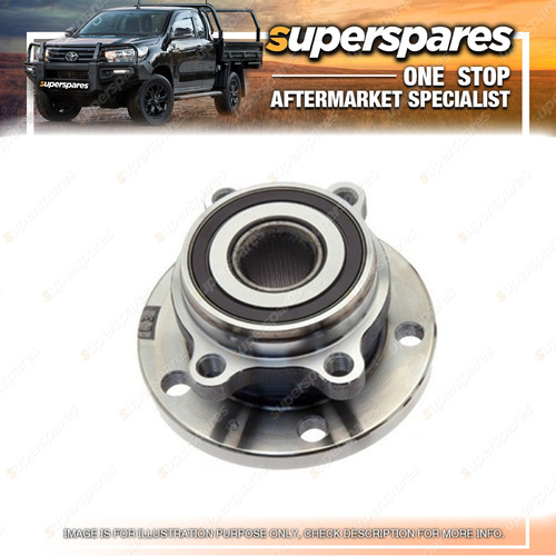 Superspares Front Wheel Hub With Abs for Volkswagen Golf MK6 4 Bolts Flange