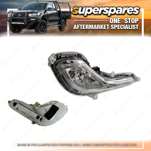 Superspares Right Fog Light for Hyundai Accent RB 07/2011-ONWARDS Brand New