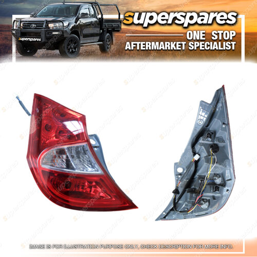 Superspares Left Tail Light for Hyundai Accent Hatchback RB 07/2011-ONWARDS