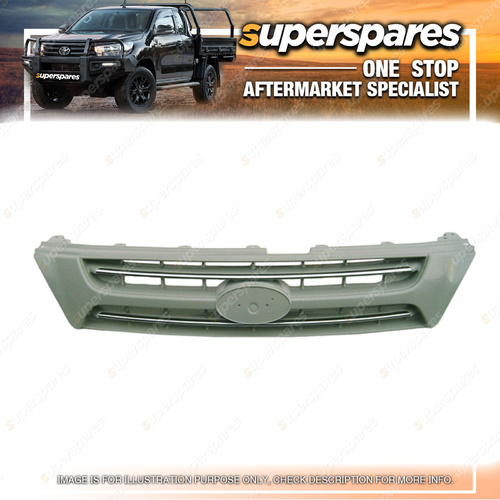 Superspares Grille for Kia Carnival VQ SER1 Black Chrome Painting Strip 06-10