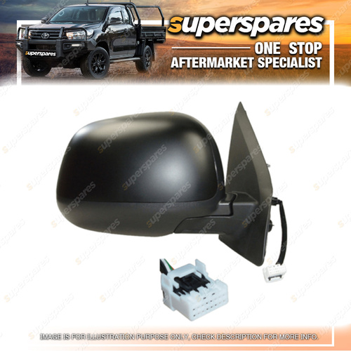 Superspares Right Door Mirror for Mitsubishi Asx XA With Folding 08/2010-08/2012