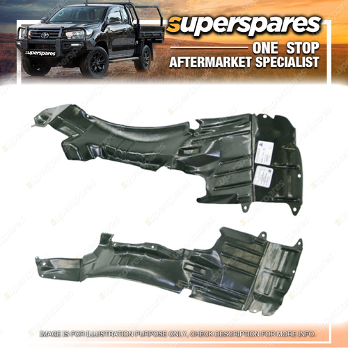 Superspares Right Guard Liner for Mitsubishi Lancer Sedan CE 07/1996-06/2002