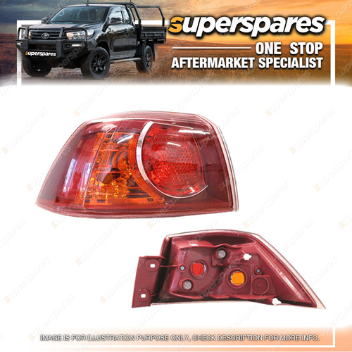 Superspares Left Outer Tail Light for Mitsubishi Lancer Sedan CJ 09/2007-10/2015