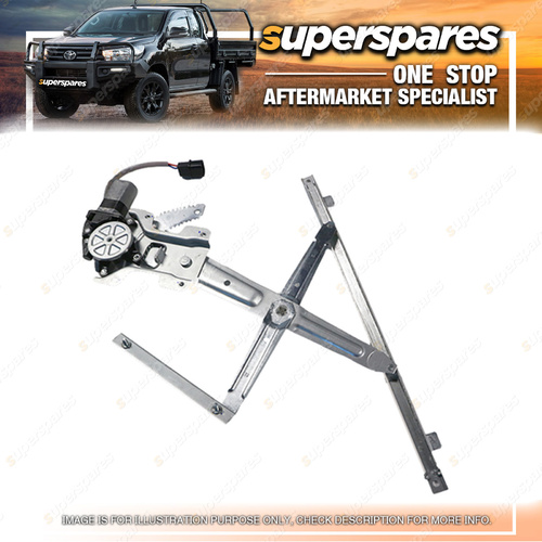 Superspares Right Front Electric Window Regulator for Mitsubishi Lancer CJ CF