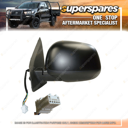 Superspares Left Door Mirror for Mitsubishi Outlander ZG Heated & Folding 7 Pins