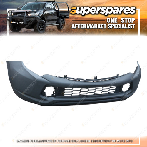 Superspares Front Bar Cover for Mitsubishi TRITON MQ Without Falre Hole 2015-ON