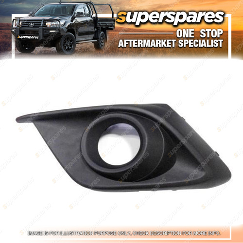 Superspares LH Fog Lamp Cover for Mazda 3 Maxx BM With Lamp Hole 11/2013-ONWARDS