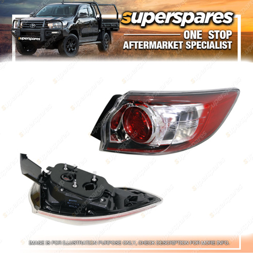 Superspares Right Outer Tail Light for Mazda 3 Hatchback BL 01/2009-01/2014