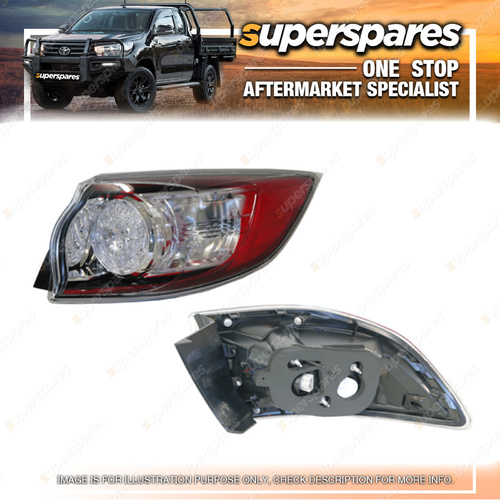 Superspares RH Led Outer Tail Light for Mazda 3 Hatchback Sp25 Mps BL 2009-2014