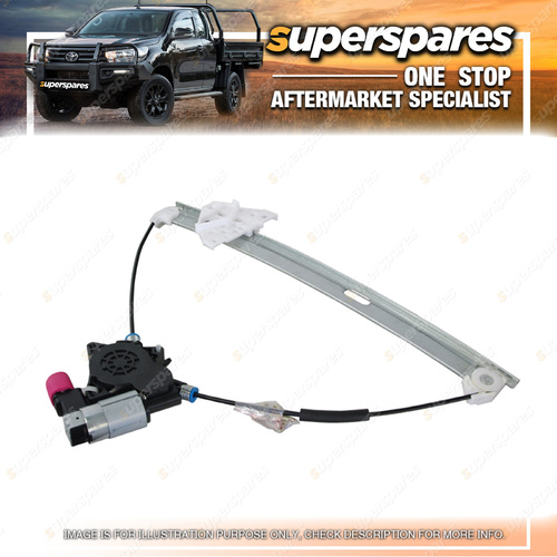 Superspares Right Front Electric Window Regulator With Motor for Mazda 3 BK