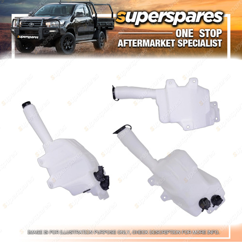 Superspares Washer Bottle for Mazda 6 Hatchback Wagon GG With 2 Motors 2002-2007