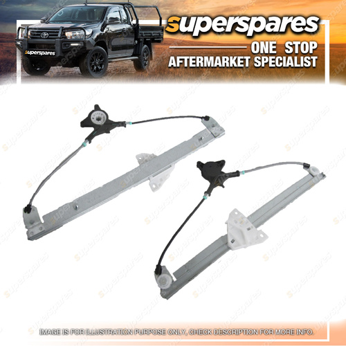 Superspares Left Front Electric Window Regulator Without Motor for Mazda Cx 7 ER