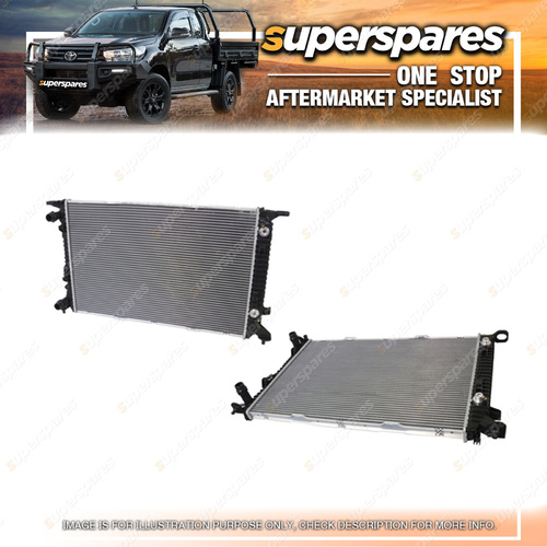 Superspares Radiator for Audi Q5 8R 2.0L Auto 3 / 2009 - 01 / 2017