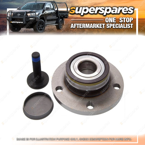 Superspares Rear Wheel Hub With Abs for Audi TT 8J 09/2006-09/2014