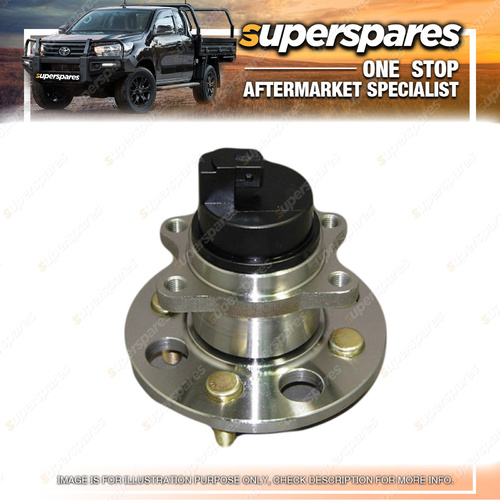 Superspares Rear Wheel Hub With Abs for Hyundai Accent MC 05/2006-06/2011