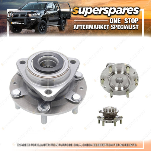 Superspares Front Wheel Hub With Bearing for Kia Carnival VQ 08/2006-11/2014