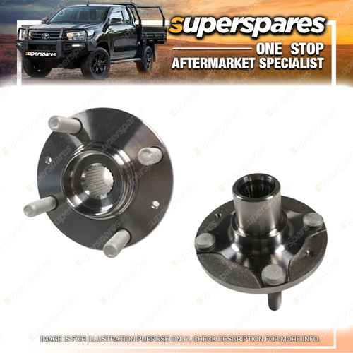 Superspares Front Wheel Hub for Kia Rio UB 10/2011 - 12/2016 Without Bearing