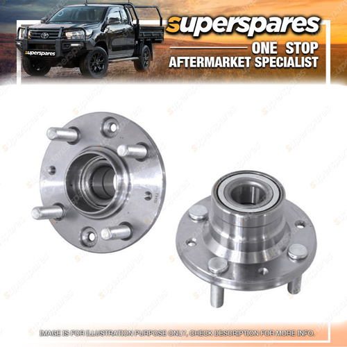 Rear Wheel Hub Bearing 4 Studs for Mitsubishi Mirage CE 07/1996 - 09/2003