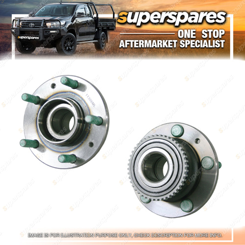 Superspares Rear Wheel Hub With Abs Type for Mazda 323 BJ 09/1998-2004