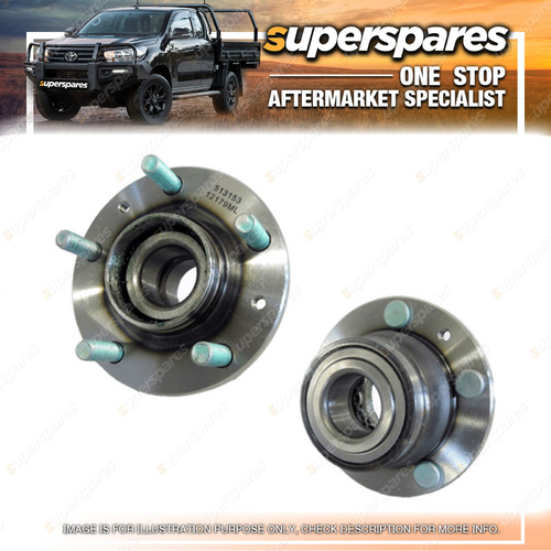 Superspares Rear Wheel Hub for Mazda Mpv LW 08/1999 - 2004 Non Abs Type