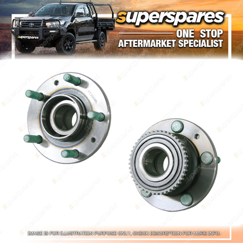 Superspares Rear Wheel Hub Withabs Type for Mazda Premacy CP 02/2000-12/2003