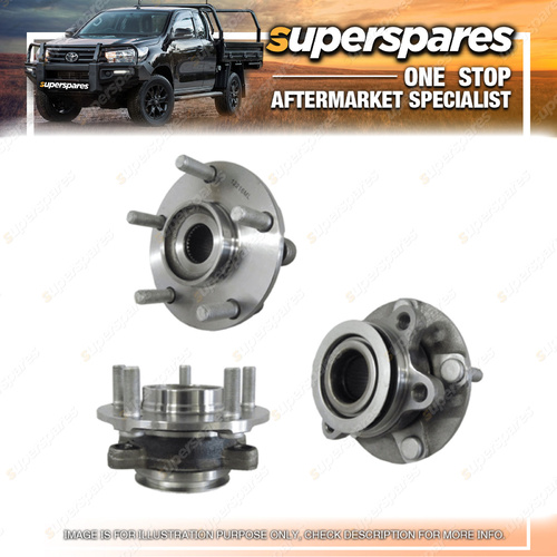 Superspares Front Wheel Hub With Bearing for Nissan Juke F15 10/2013-Onwards