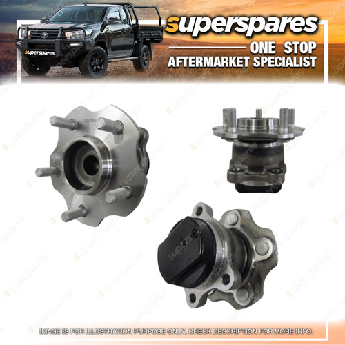 Rear Wheel Hub With Bearing for Nissan Juke F15 10/2013-Onwards FWD/2WD