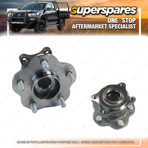 Superspares Rear Wheel Hub With Abs for Nissan Maxima J32 02/2009-09/2014