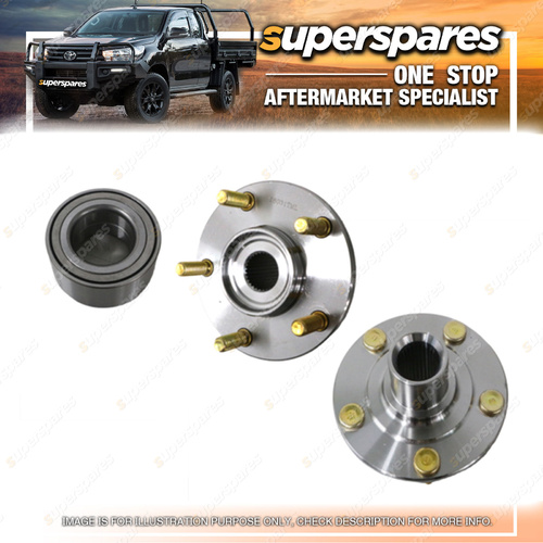 Superspares Front Wheel Hub With Bearing for Peugeot 4008 7/2012-2017