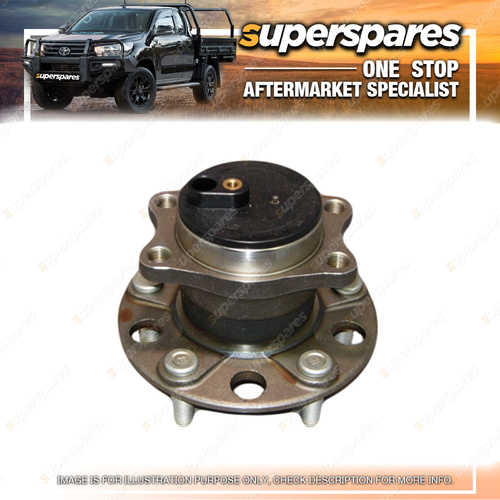 Superspares Rear Wheel Hub With Bearing for Peugeot 4008 7/2012-2017