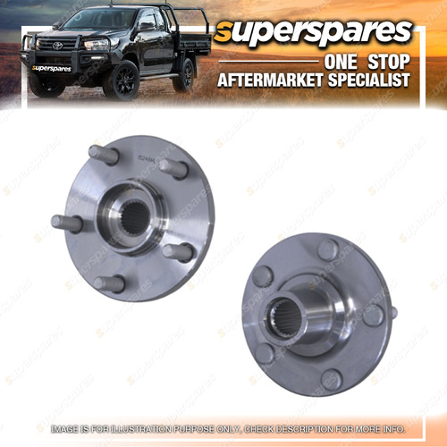 Superspares Front Wheel Hub for Toyota Kluger MCU28 4WD 10/2003 - 07/2007