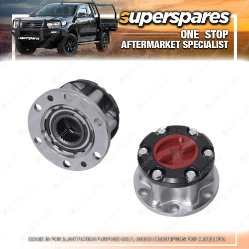 Superspares Front Wheel Hub for Toyota Land Cruiser 45 Series 04/1979 - 1984